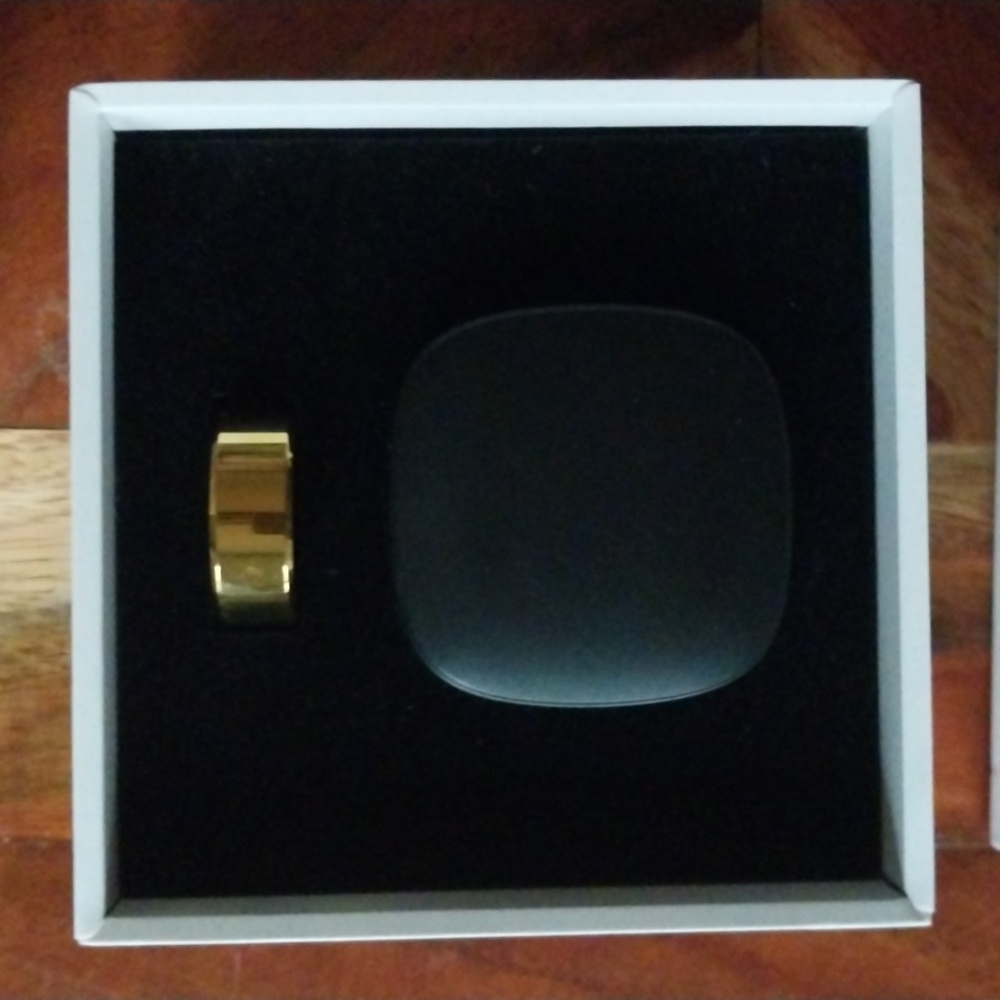 Gold Smart Ring - Size 8